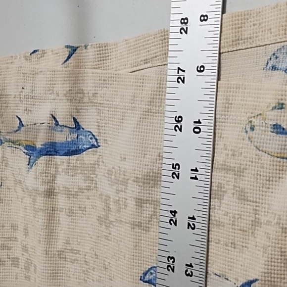 Columbia Textured 100% Silk Casual Side Vent Button Down Shirt Deep Sea Fish - Picture 7 of 10